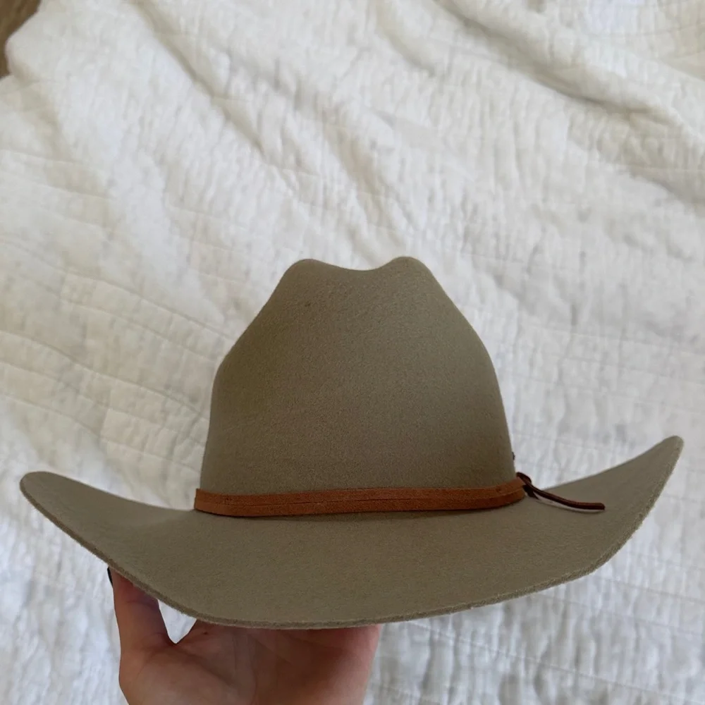 Brixton Men's Tan Western hat - Picture 1 of 7